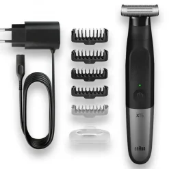 Afeitadora Corporal BRAUN y recortadora de barba XT5100 BLKSPCGRY