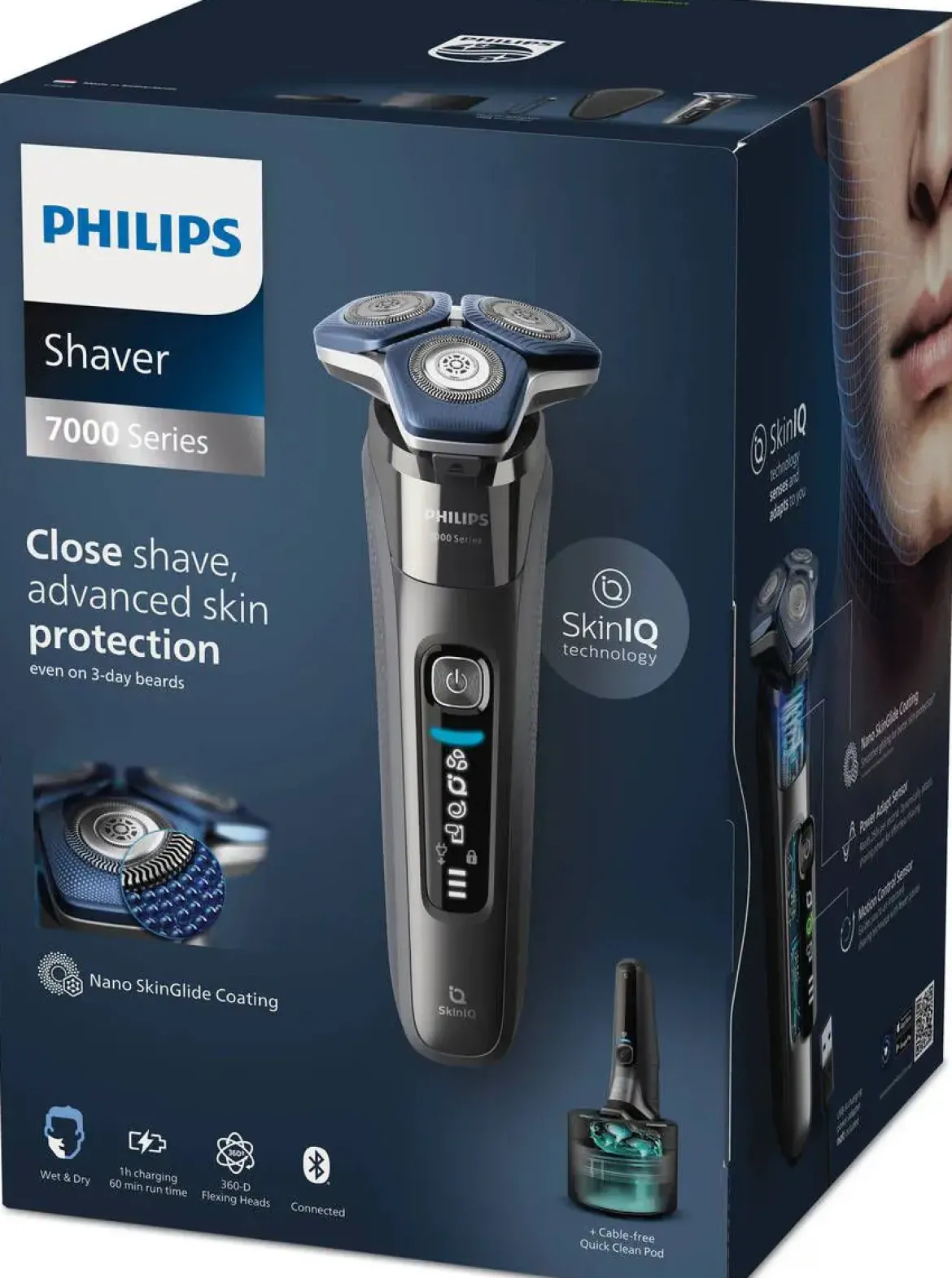 Afeitadora Eléctrica Rotatoria con Batería PHILIPS S7887/55