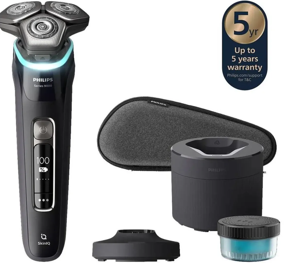 Afeitadora Philips Serie 9 Inalámbrica 360º Wet&Dry S9976/55