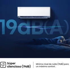 Aire acondicionado Hisense UniPure HB35XU0A Split Inverter Blanco WiFi 3010 Frigorías