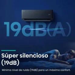 Aire acondicionado Hisense UniPure HB35XU0B Split Inverter WiFi Negro 3010 Frigorías