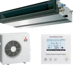 Aire Acondicionado por Conductos Mitsubishi Inverter 9500W R32 MGPEZ100VJA41