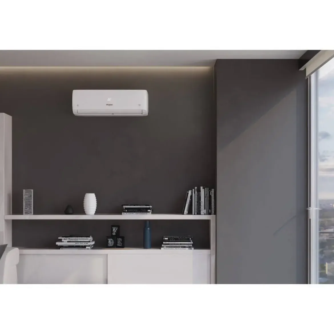 Aire acondicionado Whirlpool SPICR312WF Split Inverter 3000 Frigorías A++