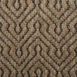 Alfombra de Salón Lana y Yute Natural 160x240 cm 612776