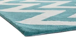Alfombra de Salón Zigzag en Poliéster 160 cm TX-204773