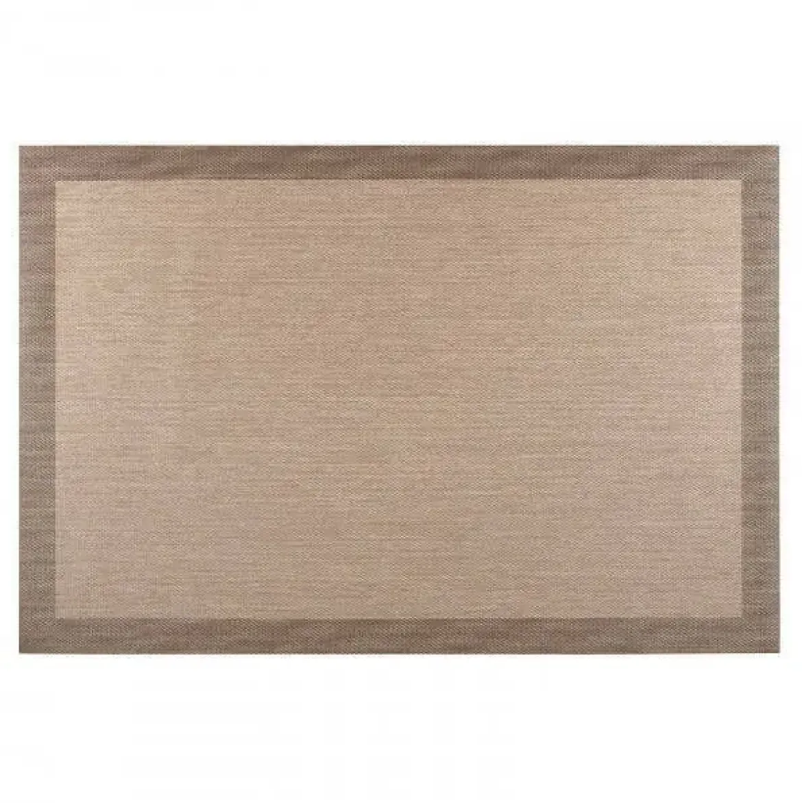 Alfombra de Tejido de Vinilo Color Beige-Tostado 120x180