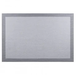 Alfombra de Tejido de Vinilo Color Gris 120x180