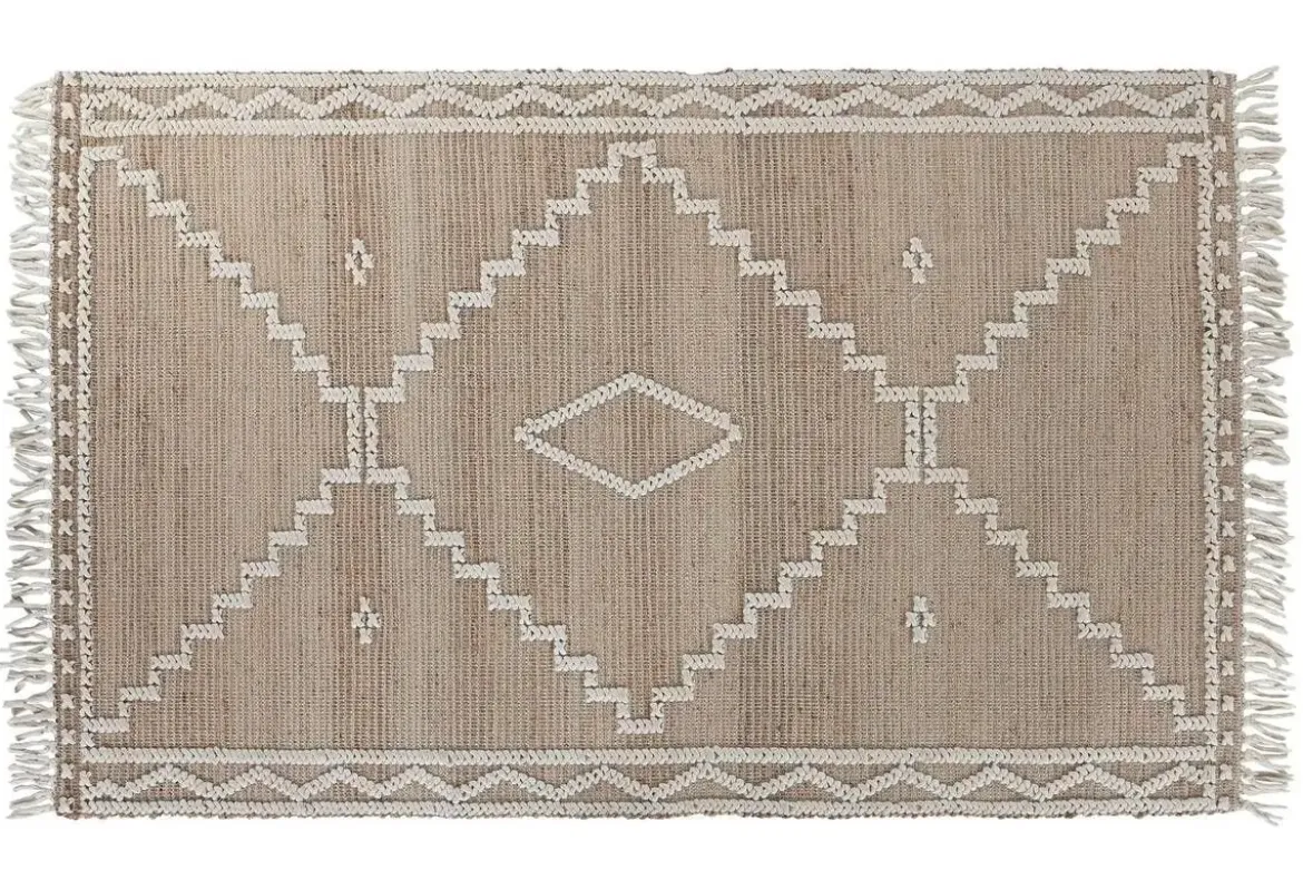 Alfombra de Yute Antideslizante 160 x 230 cm TX-215426