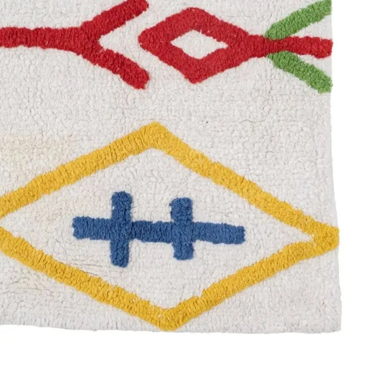 Alfombra en Algodón de Estampado Étnico 608562