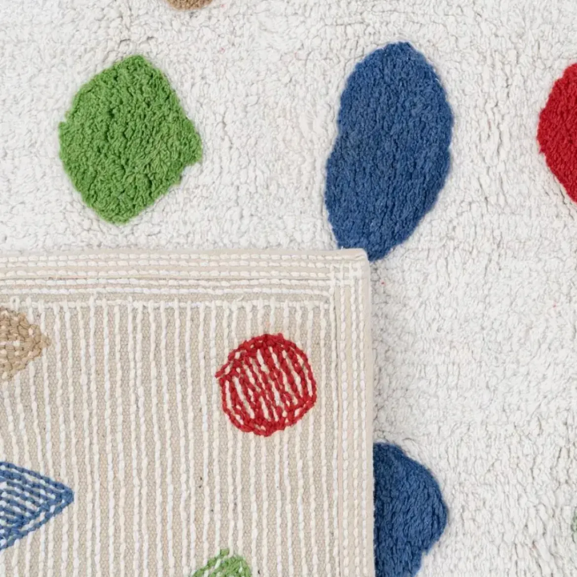 Alfombra Infantil con Estampado de Colores 608568