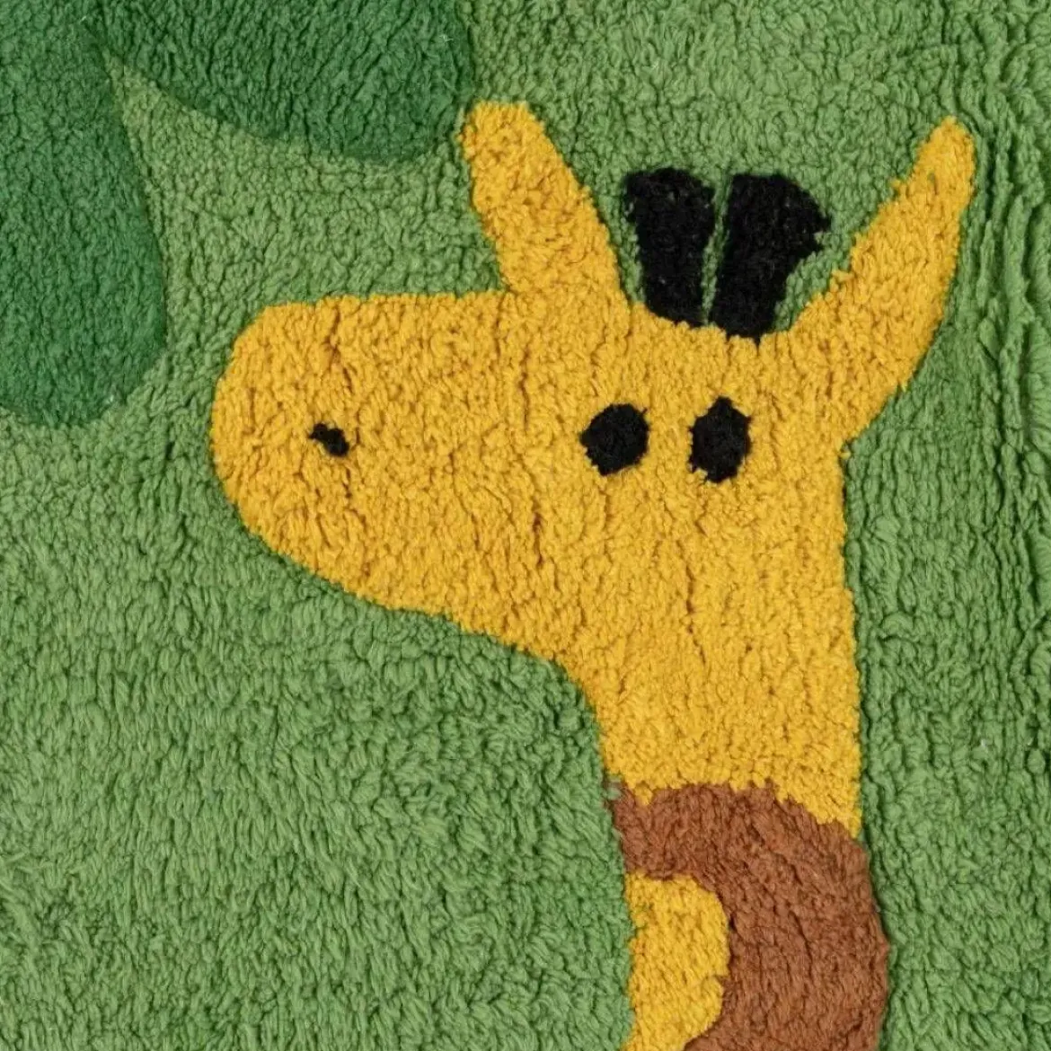 Alfombra para Niños con Animales 175x90 Fabricada con Algodón 608543