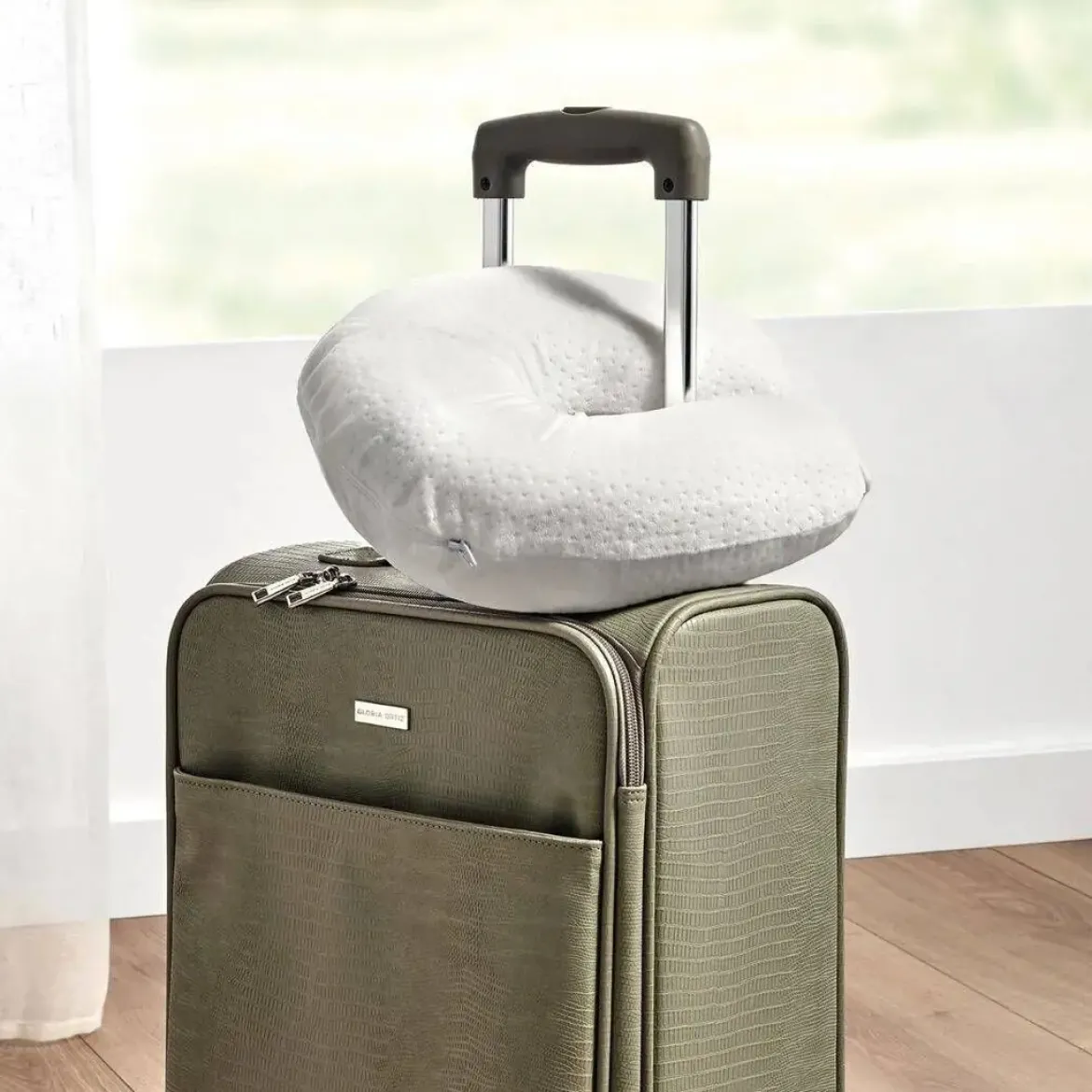 Almohada de Viaje Beige YASAI AH22BLA9999