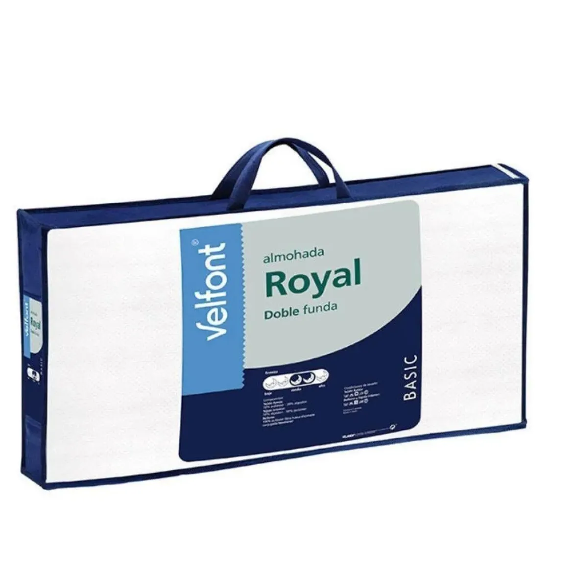 Almohada Royal Viscoelástica de 75 cm