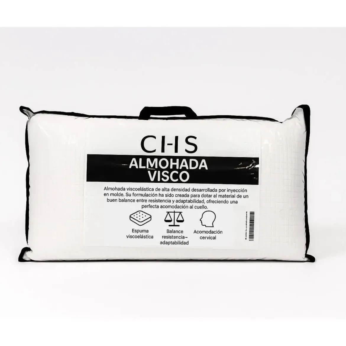 Almohada Viscoelástica Sin Perforar 70 cm CHS
