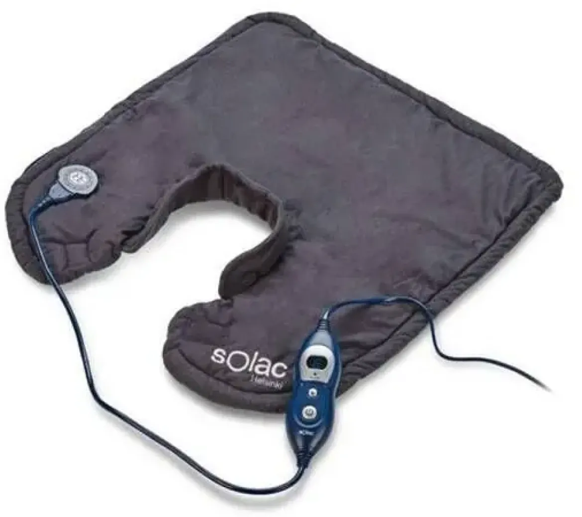 Almohadilla Cervical y Hombros Solac 6 Niveles Calor CT8690