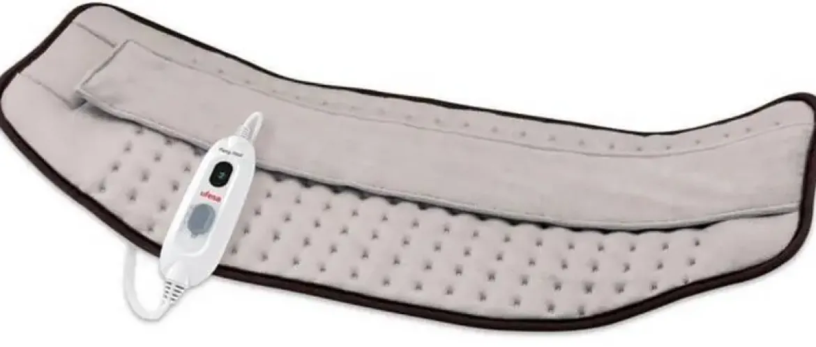 Almohadilla Eléctrica Lumbar y Abdominal con 3 Niveles FLEXYHEAT UFESA