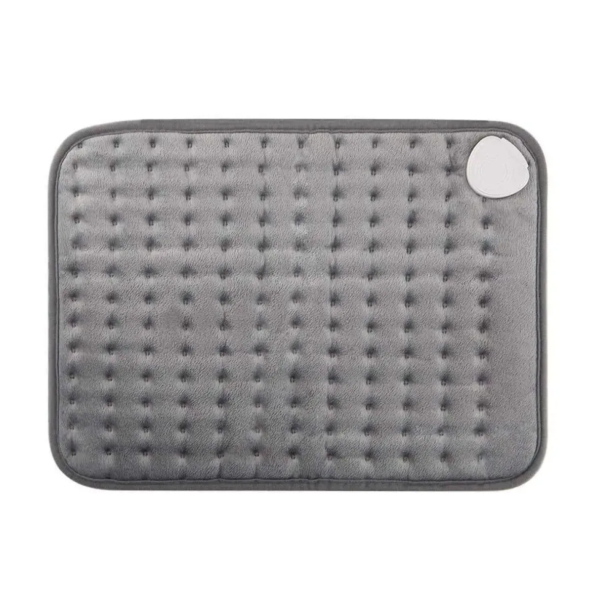 Almohadilla Eléctrica Orbegozo 40x30cm Microfibra Gris Lavable con Autoapagado AH3545