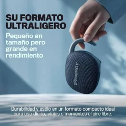 Altavoz Bluetooth Energy Sistem EnergyClip Speaker IPX7 18H Negro/Rojo 500567