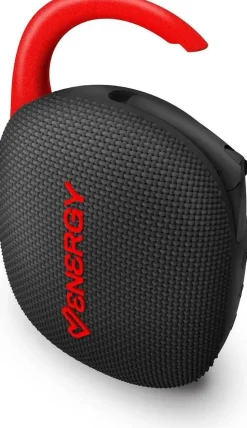 Altavoz Bluetooth Energy Sistem EnergyClip Speaker IPX7 18H Negro/Rojo 500567