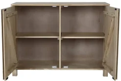 Aparador de 100 cm de Madera de Mango Natural MB-215080