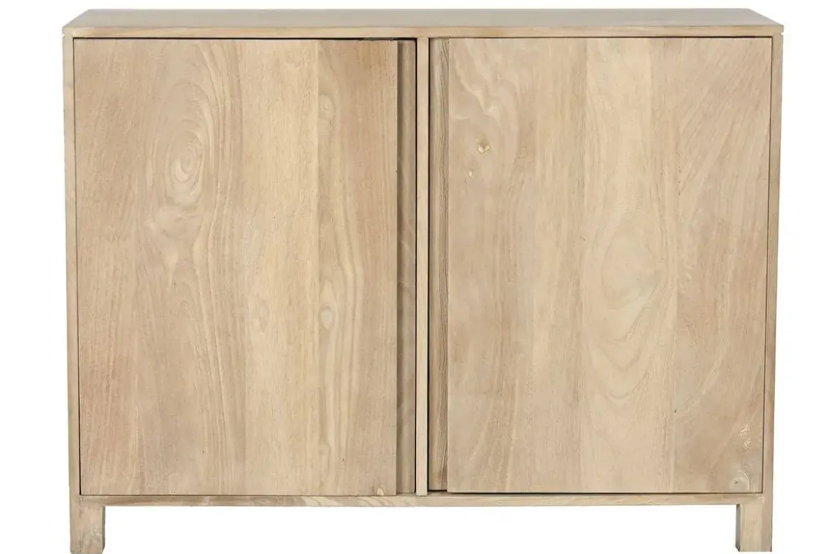 Aparador de 100 cm de Madera de Mango Natural MB-215080