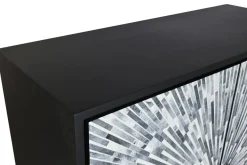 Aparador de Hueso y Resina Taracea Negro MB-202089