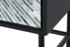 Aparador de Hueso y Resina Taracea Negro MB-202089