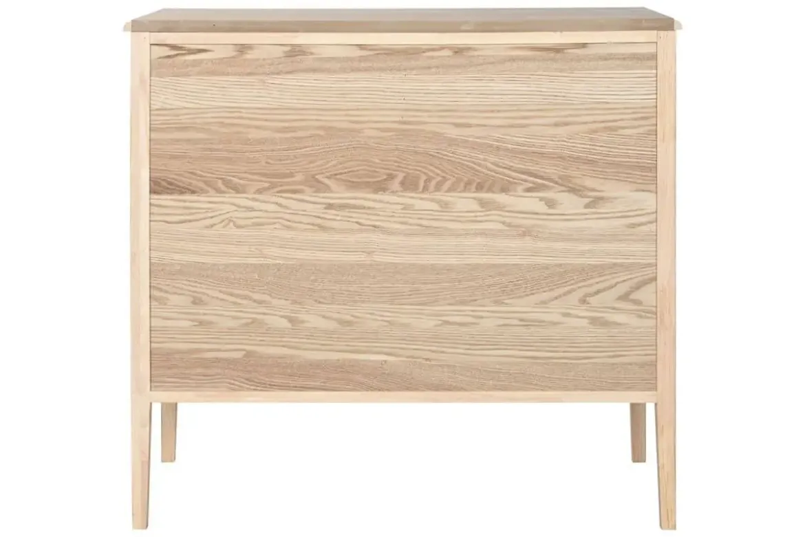 Aparador de Madera de Abeto Natural con 2 Puertas MB-219386
