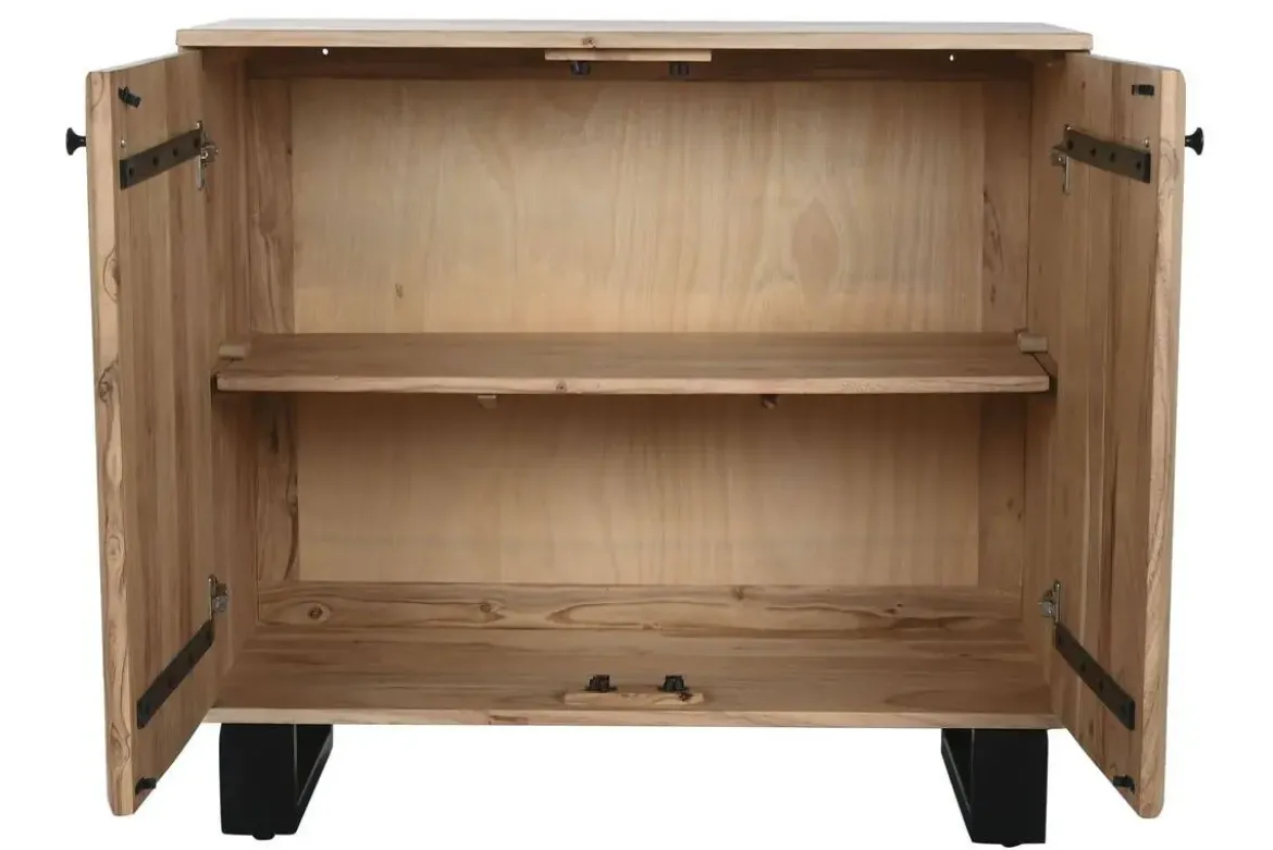 Aparador de Madera de Acacia y Metal MB-219453
