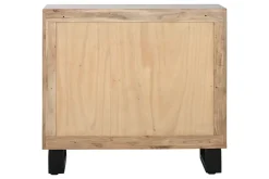 Aparador de Madera de Acacia y Metal MB-219453