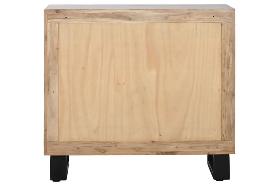 Aparador de Madera de Acacia y Metal MB-219453