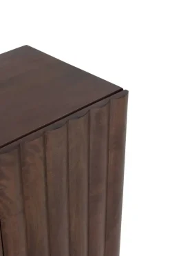 Aparador de Madera Maciza de Mango 160 cm Nogal TAMIRA