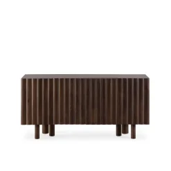 Aparador de Madera Maciza de Mango 160 cm Nogal TAMIRA