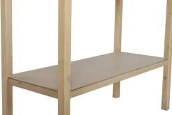 Aparador de Madera Natural con 2 Puertas MB-199016