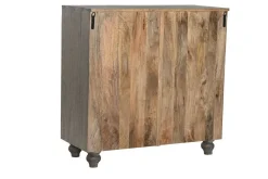 Aparador de Madera Tallado en Gris MB-214799