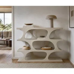 Aparador de MDF con Diseño Orgánico Color Crudo MB-227617