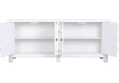 Aparador de Olmo Macizo Blanco 230 cm MB-226325