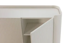 Aparador de 4 Puertas Lacado con Patas de Acero WILLA