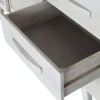 Aparador de 2 Puertas y 3 Cajones Color Blanco Roto MB-215068