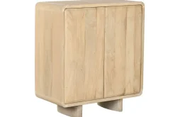 Aparador de Roble Natural 80 cm 2 Puertas Natural MB-221378