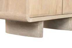 Aparador de Roble Natural 80 cm 2 Puertas Natural MB-221378