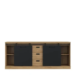 Aparador de Salón 213 cm con 3 Cajones KZMK232-M328