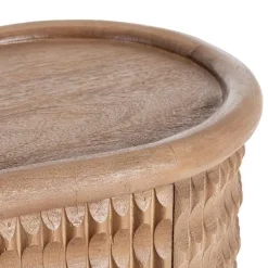 Aparador de Salón en Madera de Mango Natural con Hierro 615639