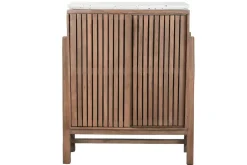 Aparador Estructura de Madera Acacia con Terrazo 80 cm MB-219025
