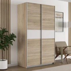 Armario con 2 Puertas Correderas en Melamina WNPS423E1-Q45