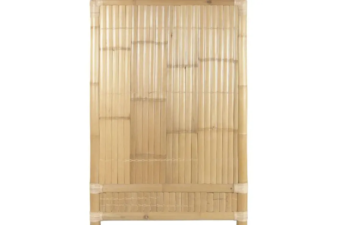 Armario de Bambú y Ratán Natural 2 Puertas MB-221750
