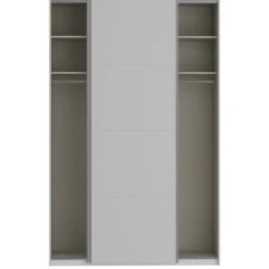 Armario de Dormitorio Blanco Mate 2 Puertas Correderas FTIS72461-120