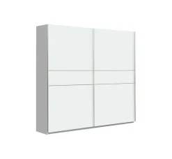 Armario de Dormitorio 200 cm 2 Puertas Correderas Blanco Roble Sonoma WNPS323E1-Q89