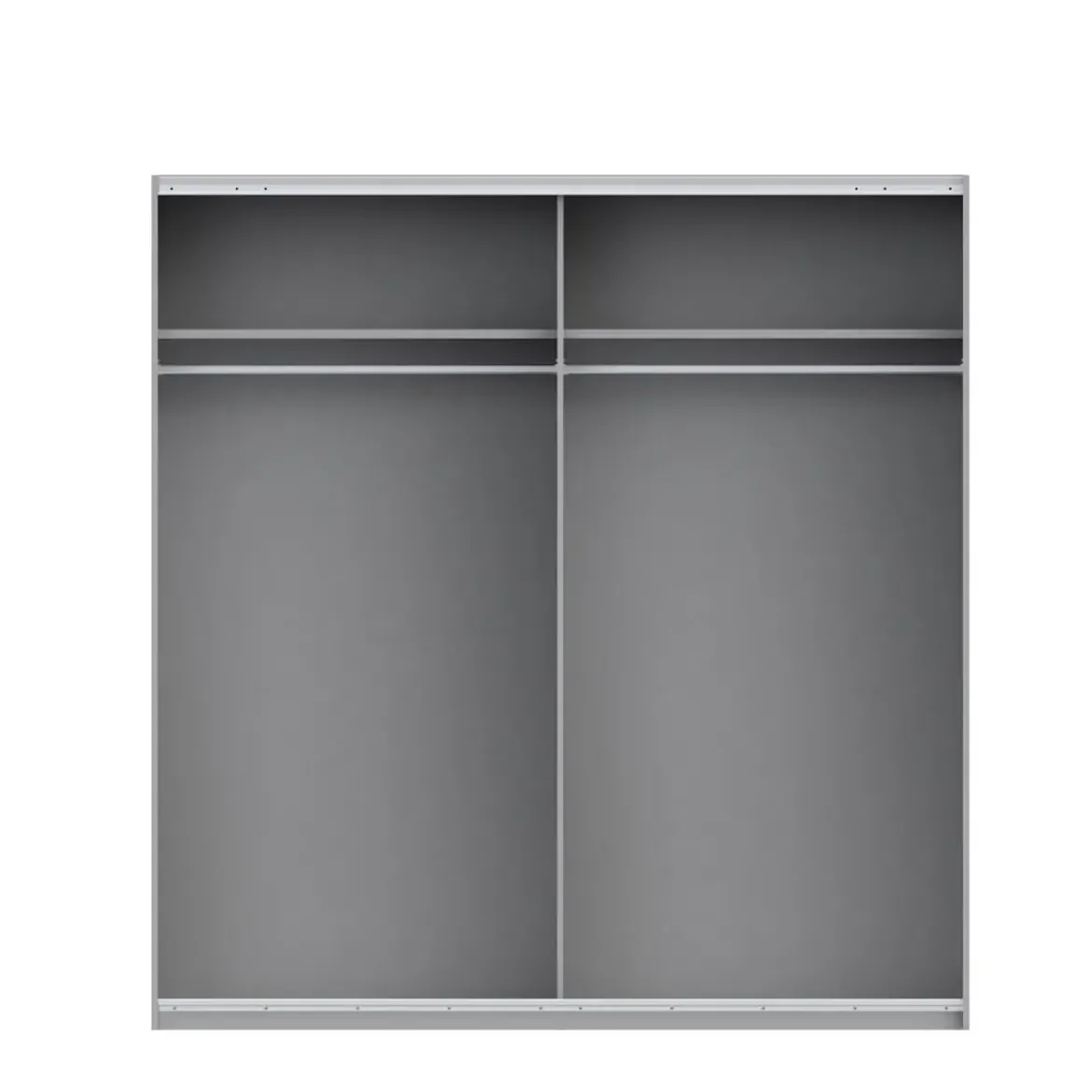 Armario de Dormitorio 200 cm 2 Puertas Correderas Blanco Roble Sonoma WNPS323E1-Q45