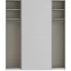 Armario de Dormitorio de 200 cm Blanco Mate 2 Puertas Correderas FTIS32461-120